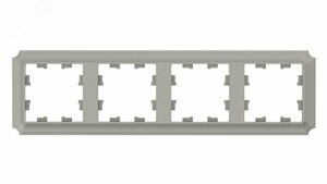 ATLASDESIGN ANTIQUE 4-постовая рамка, универсальная, ШАМПАНЬ