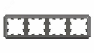 ATLASDESIGN ANTIQUE 4-постовая рамка, универсальная, МОККО