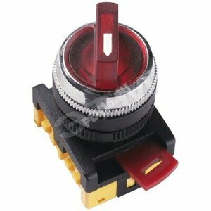 Переключатель ANC-22-2 с фиксацией 2 позиции I-O красная неоновая ручка