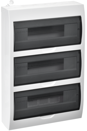 Бокс ЩРН-П-36 модулей навесн. пластик IP41 GENERICA