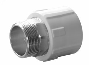 Муфта полипропиленовая PPR комбинированная НР под ключ 50х11/2′