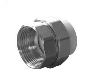 Муфта полипропиленовая PPR разъемная ВР 32 х 3/4′