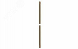 Верт.заз. 1500мм, D14,2мм, омеднение