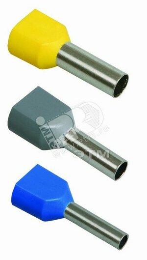 Наконечник-гильза Е4009 4мм2 серый (20шт)