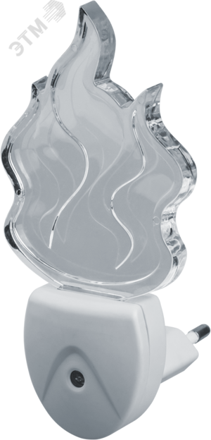 Ночник светодиодный NNL-SNR05 Пламя с фотореле 230В