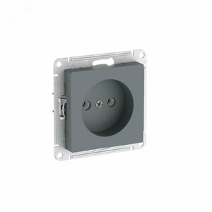 ATLASDESIGN РОЗЕТКА без заземления без шторок, 16А, быстрозажимные клеммы, ГРИФЕЛЬ