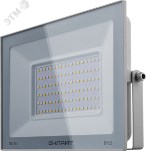 Прожектор светодиодный ДО-100w OFL-100-4K-WH-IP65-LED