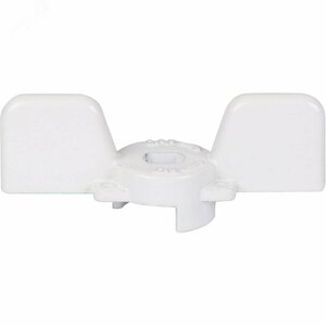 Ручка-бабочка для шарового крана 1/2′-3/4′ белая