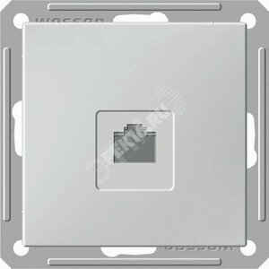 W59 Розетка компьютерная скрытая в рамку белая