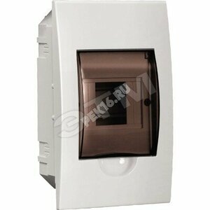 Щит распределительный встраиваемый ЩРВ-П-4 IP41 пластиковый прозрачная дверь (MKP12-V-04-40-20)