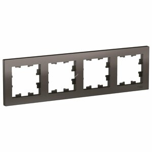 Рамка четырехпостовая ATLASDESIGN универсальная мокко