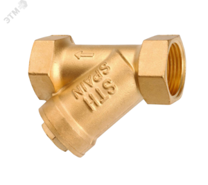 Фильтр сетчатый латунный резьбовой DN = 25 PN = 16 Tmax = 90 C