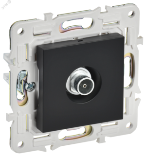 SKANDY Розетка TV оконечная SK-A12Bl черный IEK