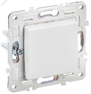 SKANDY Выключатель 1-клавишный 10А SK-V01W арктический белый IEK