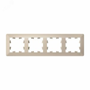 ATLASDESIGN AIR 4-постовая РАМКА, ПЕСОЧНЫЙ/дымчатый белый