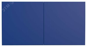 ATLASDESIGN РОЗЕТКА двойн. с заземл.со штор.со сдвиж. крышк, 16А, в сборе, АКВАМАРИН