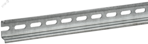 TEKFOR DIN-рейка 35х15х1,5мм оцинкованная 200см IEK