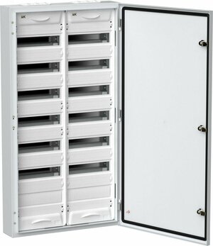 TITAN 5 Корпус металлический ЩРн-168 (2х84) 1085х570х140 IP54 белый IEK