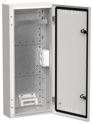 TITAN 5 Корпус мультимедиа ЩРн-48 (1х48) 710х310х140мм IP30 белый IEK