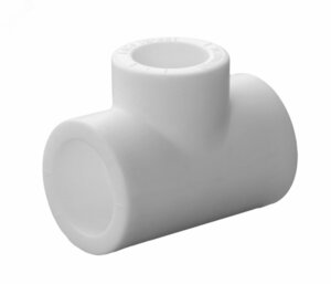 Тройник полипропиленовый PPR переходной 25х20х25мм белый
