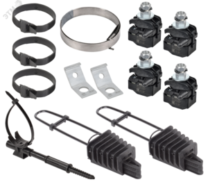 Комплект для подключения абонентов АСИП-1 фазный IEK