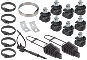 Комплект для подключения абонентов АСИП-3 фазный IEK