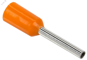 Наконечник кабельный НШвИ 0.5-7.8 оранжевый Е0508 (100шт)