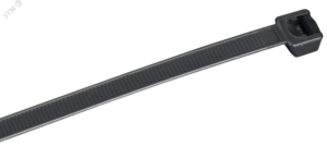 Хомут P6.6 стандартный черный 7.6х400мм 100шт/упак IEK