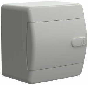 UNION Compact Корпус пластиковый ЩРН-П-4 IP41 белая дверь IEK