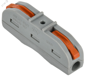 Строительно-монтажная клемма СМК 222-4111 проходная (50шт/упак) IEK