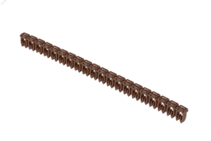 Маркер открытого типа KE 1,5-2,5мм2 символ ‘1’ (500шт/упак) IEK