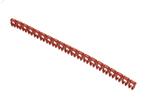 Маркер открытого типа KE 4-6мм2 символ ‘2’ (500шт/упак) IEK