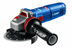 Угловая шлифовальная машина 125 мм, 1100 Вт, регулировка оборотов, фланец, МИГ, Профессионал