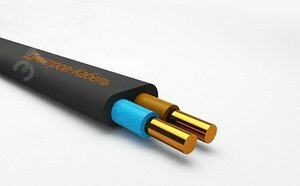 Кабель силовой ВВГ-Пнг(А)-LS 2х1.5 (ок)-0.66 ТРТС однопроволочный