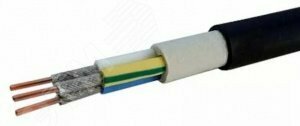Кабель силовой ВВГнг(А)-FRLSLTx 3х1,5 ок (N,PE) — 0,66 кВ ТРТС