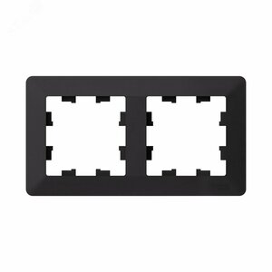 ATLASDESIGN AIR 2-постовая РАМКА, КАРБОН/дымчатый черный