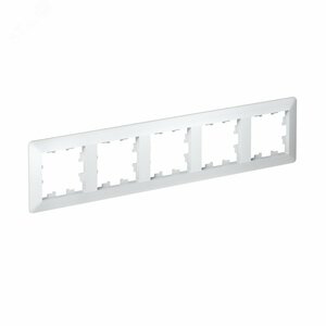 ATLASDESIGN AIR 5-постовая РАМКА, БЕЛЫЙ/дымчатый белый