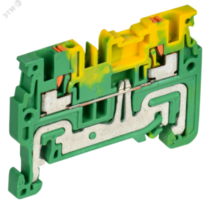 Колодка клеммная CP-PEN земля 1,5мм2 желто-зеленая IEK