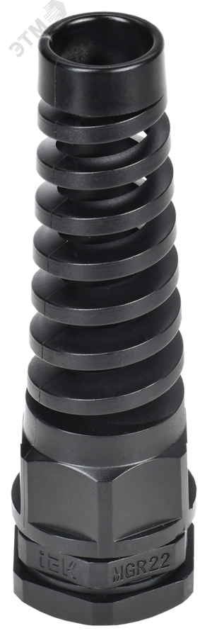 Сальник MGR 22 с гибким отводом d=10-14мм IP68 черный IEK