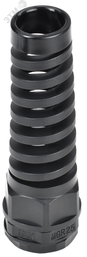 Сальник MGR 25 с гибким отводом d=13-18мм IP68 черный IEK