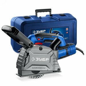 Штроборез, бороздодел, кейс, Профессионал, d 125 мм, 1600 Вт, 30 мм