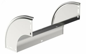 Поворот плавн. 90град тип В20 ESCA 80х600мм IEK