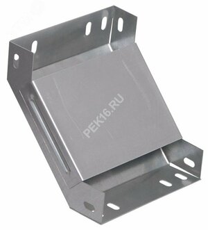 Поворот на 90град. вертикальный внутренний 80х400 горячеоцинкованный