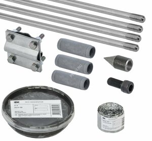 Комплект заземления 6/16 оцинкованная сталь IEK (ZKZ10-11-016-06)