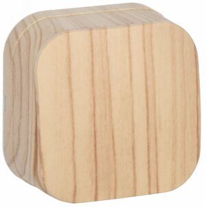 GLORY Выключатель одноклавишный наружный сосна 10А (EVH10-K34-10)