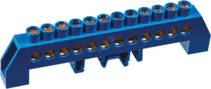Шина нулевая на DIN-изоляторе тип Стойка NBB-I812-12DP/B