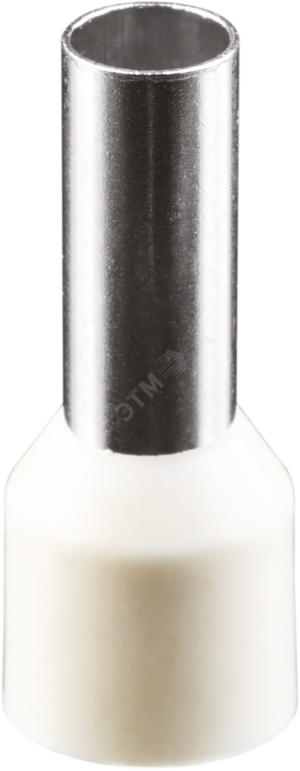 Наконечник-гильза НШвИ 10-12 слоновая кость (10   шт)