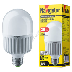 Лампа светодиодная LED 25вт Е27 белый (18827)