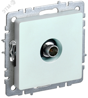 BRITE Розетка TV оконечная РТВ11-0-БрЖ жемчуг