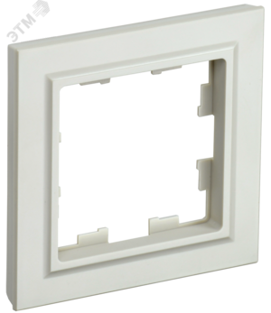 BRITE Рамка 1 пост РУ-1-БрКр бежевый